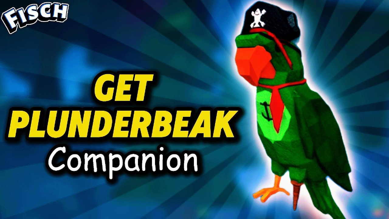 How To Get Plunderbeak Companion Fast In Fisch Easy Guide Youtube 