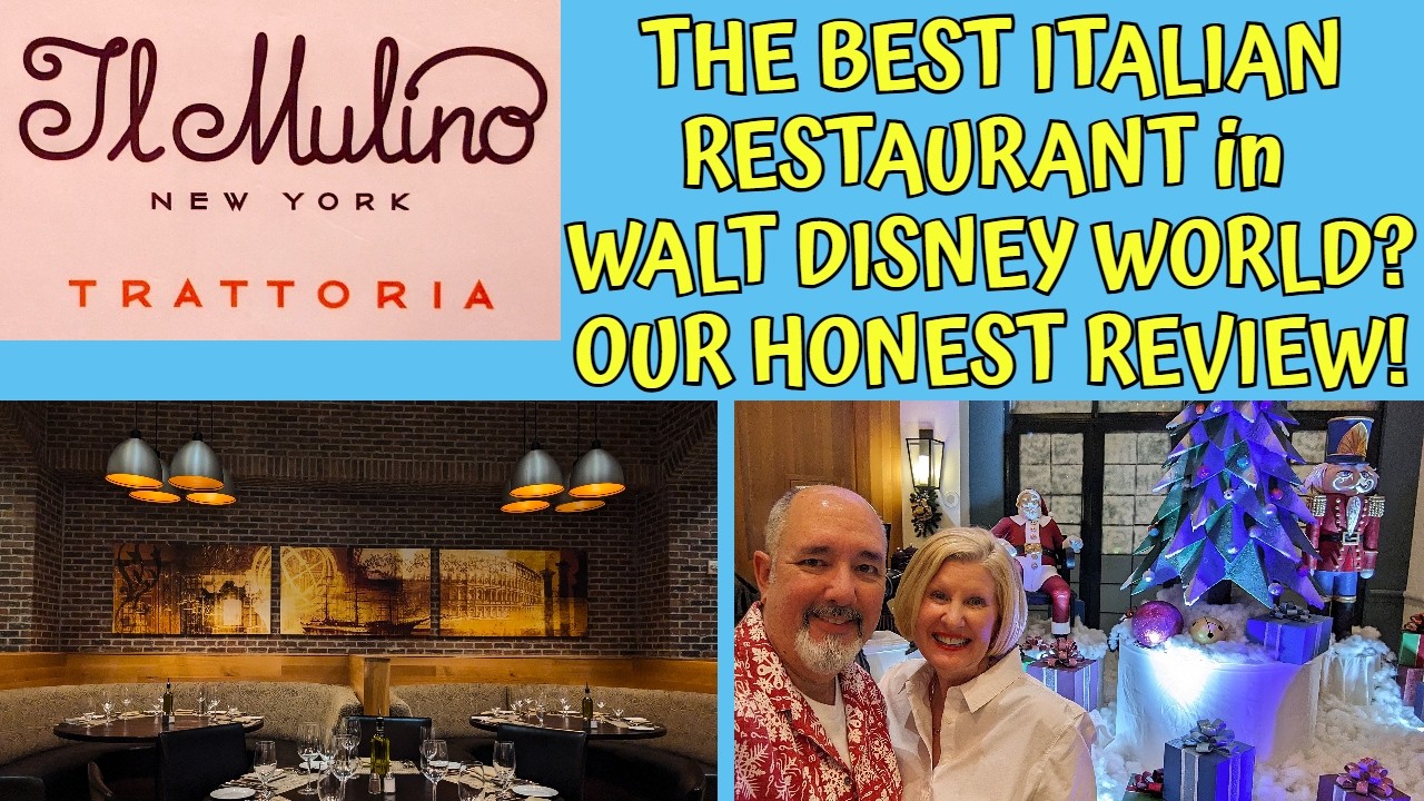 Лучший итальянский ресторан в Уолт Дисней Ворлд? Наш честный отзыв.