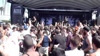 EMMURE live@ The Pomona Fairplex @ Warped Tour 2010 "When Keeping It Real Goes Wrong"