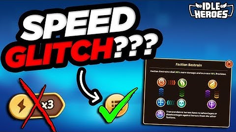 Idle Heroes - SPEED GLITCH In Combat???