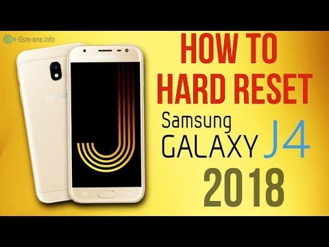 How To Hard Reset /Factory Reset  Samsung Galaxy J4 (SM-J400) 2018