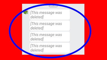 This Message was Deleted | imo | How To See