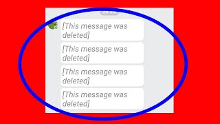 This Message was Deleted | imo | How To See screenshot 3