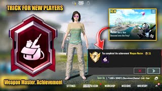 How To Complete ( Weapon Master ) Achievement In NUSA Map New Tips And Tricks | PUBG Mobile