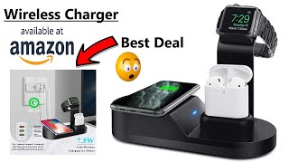 Wireless Charger Designed For Apple Watch,Airpods,Apple Watch,Wireless Charger,