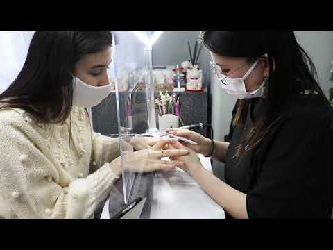 ASMR I got my NAILS done in Japan, Soft Spoken