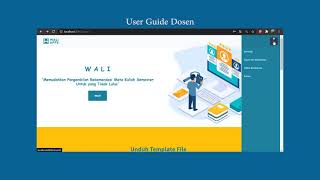 Wali - User Guide Dosen Wali