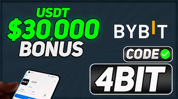 BYBIT Referral Code "4BIT" — Get BONUS UP TO $30,000 (new bybit referral code)