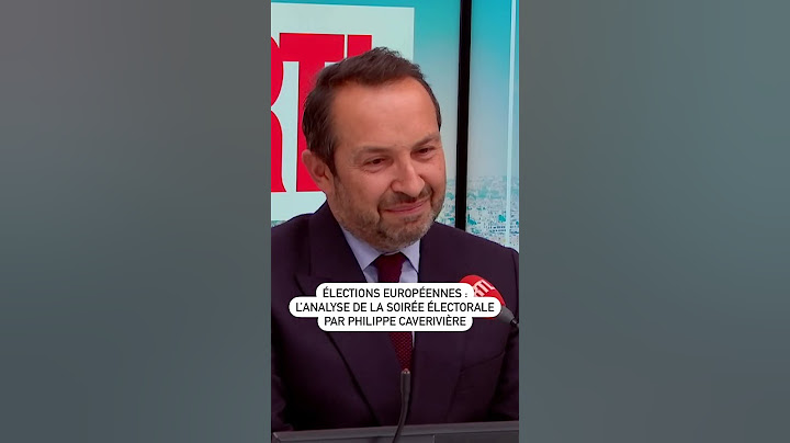 Élections européennes : l’analyse de la soirée électorale par Philippe Caverivière