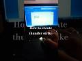 🌩️🌩️how to create thunder strike .shortcut trick #thunder #computertechnic #youtubeshorts