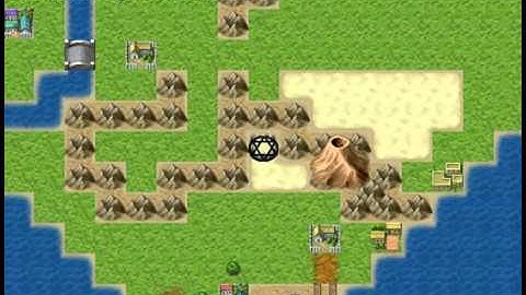 RPG Maker VX: Evented World Map Demo