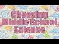 Middle School Science Curriculum Planning Quiz