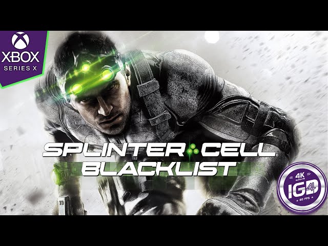 Splinter Cell Blacklist is probably the best stealth game and on Series X  is even better. : r/XboxSeriesX