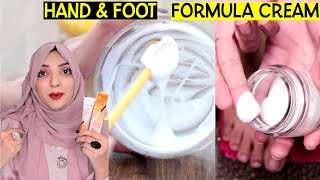 Hands Feet Brightening Formula Clobevate & Secret Capsules Cream & Scrub at Home by Memoona Muslima