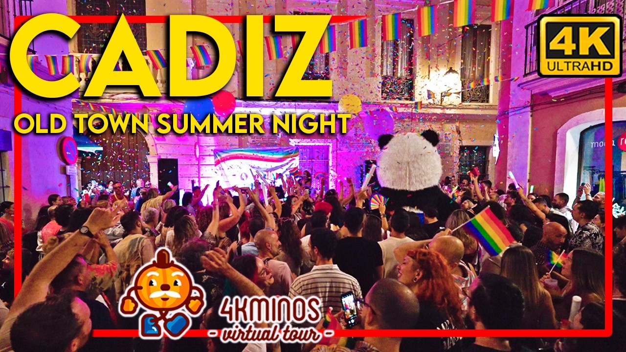 Watch Cádiz at night