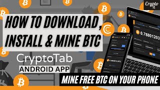How To Download, Install & Mine Bitcoins On CryptoTab App | CryptoTab FREE BTC Cell Phone Miner screenshot 2