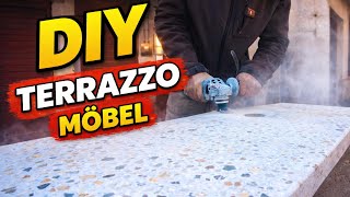 Mein Plan: Badezimmermöbel aus Terrazzo-Beton selber bauen! 