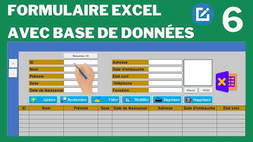 formulaire excel avec base de données | formulaire automatique sans userform avec base de données