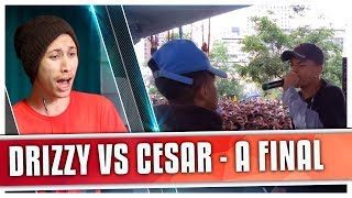 REACT César [ES] vs Drizzy [MG] (Final) - DUELO DE MCS NACIONAL 2017