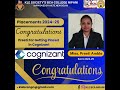 🌟 Multiple Placement Success | KLE Society’s BCA College, Nipani 🌟 #klebcanipani