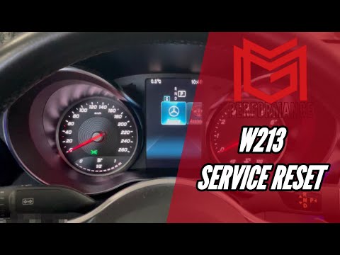 W213 Service Zurcksetzen