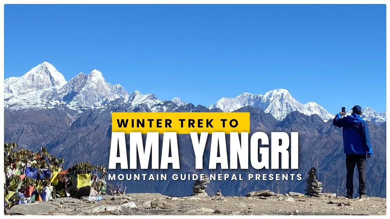 AMA YANGRI PEAK IN WINTER | HELAMBU | NEPAL