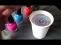 Nagels marmeren (Water marble) (Nailstyling)