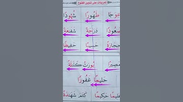 تنوين المفتوح #محمودخليل #عبدالباسط #daaralecoran #daaraalguran #lecoranalkarim #القارئ #surah