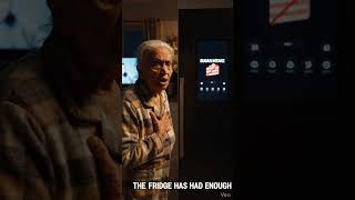 Grandma Declares WAR on the Smart Fridge 🤣📺 #magic #veo #surreal