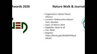 Environmental Opportunities & Internships 2026 | Jobs, Internships, Awards & Courses