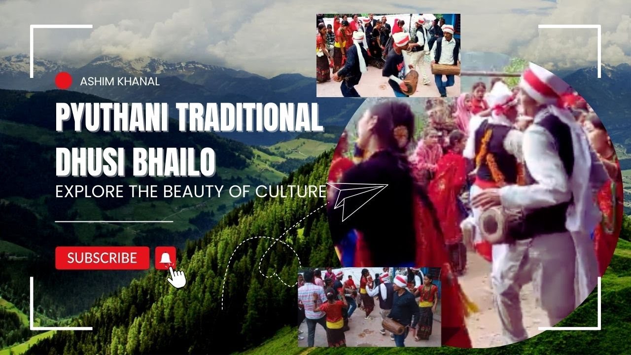 Traditional Pyuthani Dhusi Bhailo II Sorothi Nach II Basuri Nach II Tuka Nach II By Asim Khanal