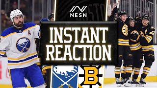 INSTANT REACTION: Bruins Win It 4-3 In OT With Marat Khusnutdinov Goal