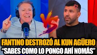 ¡ESCÁNDALO!: FANTINO DESTROZÓ AL KUN AGÜERO