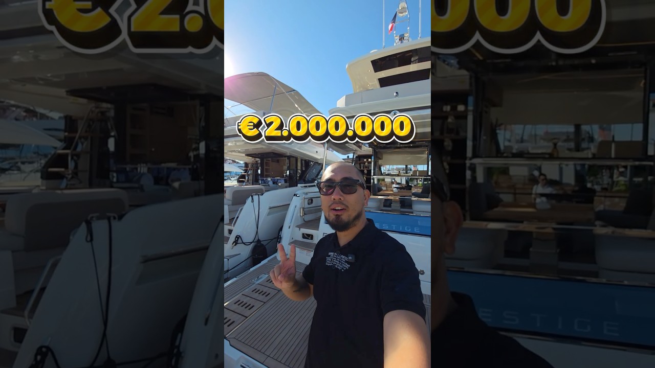 ⁣Du thuyền được bố trí nội thất đẹp nhất Monaco - Prestige F5.7! #Duthuyen #Yacht #Luxury #review