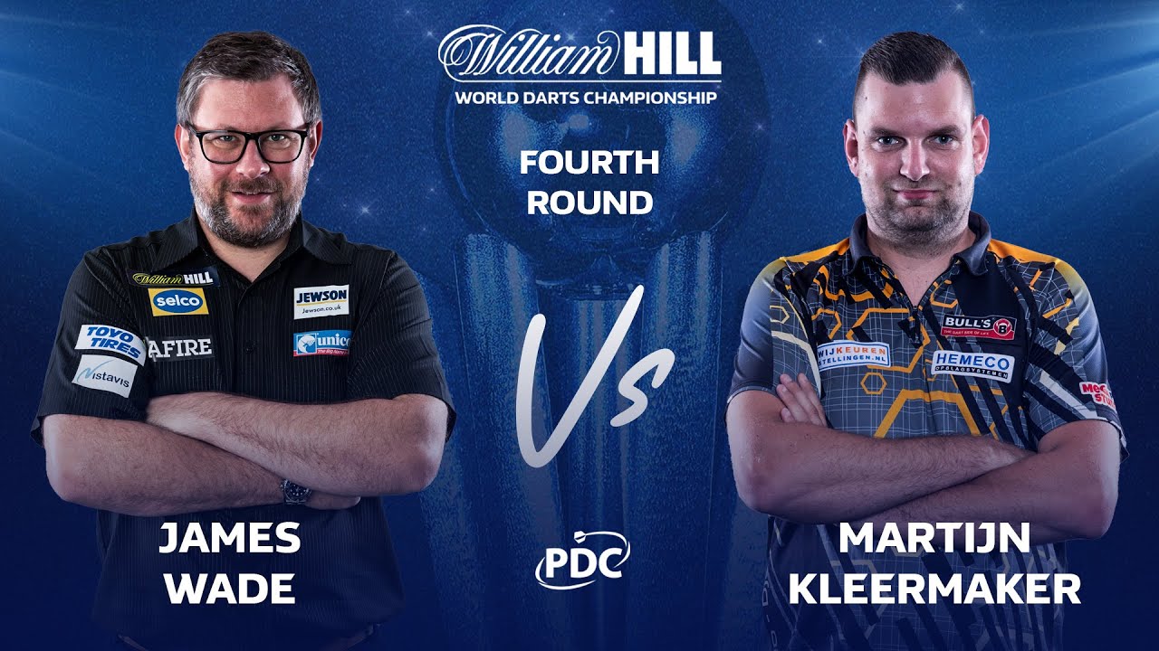 PDC World Darts Championship 2022 Last 16 James Wade vs Martijn