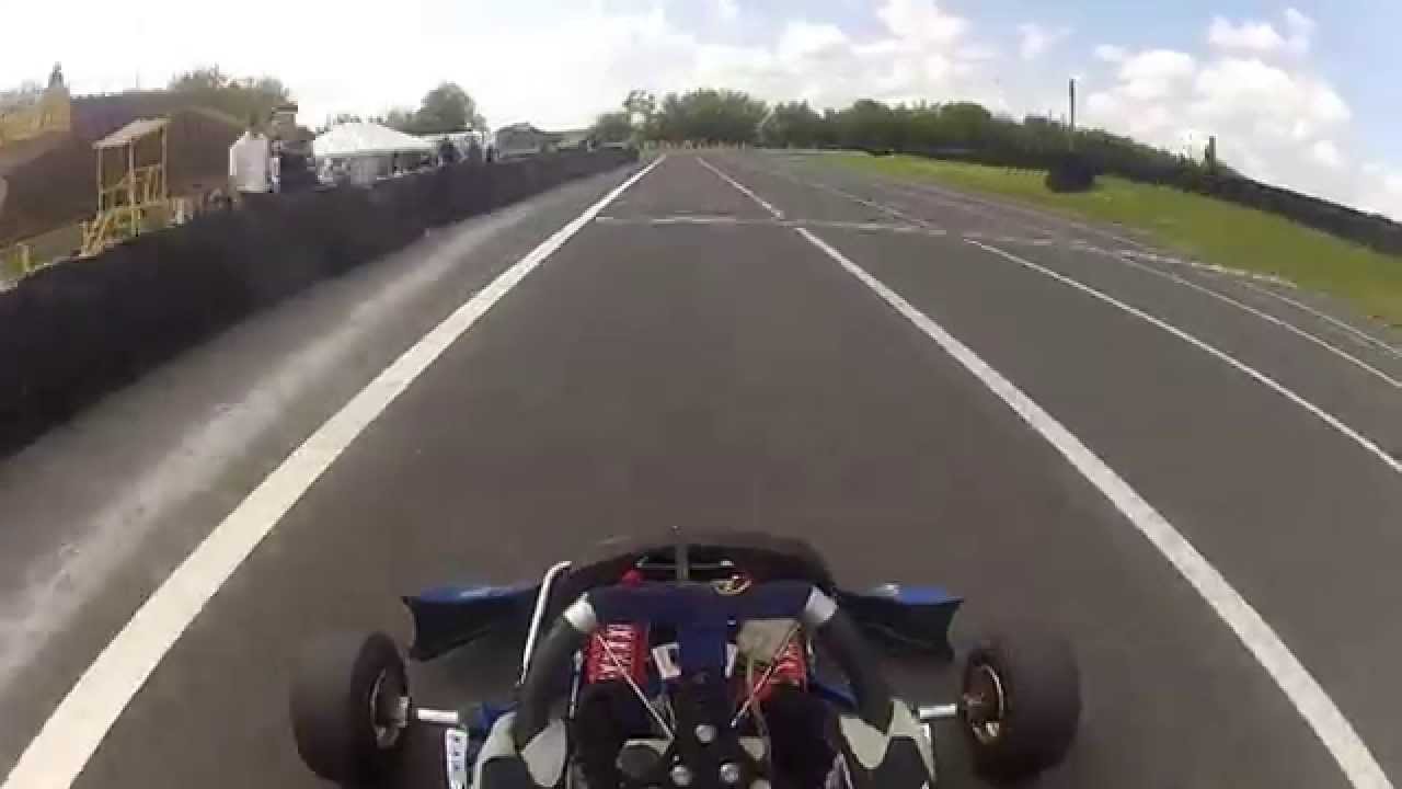 Uniq & Praga Kart Tests, laps with Piotr Ciesielski
