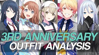 3rd Anniversary Outfit Analysis | Project Sekai