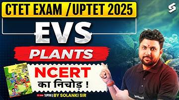 CTET /UPTET 2025 | CTET /UPTET EVS NCERT Class | Complete CTET/UPTET EVS NCERT Classes | Solanki Sir
