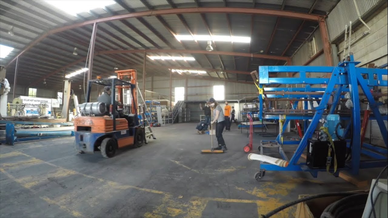 Earthworker Energy Manufacturing Cooperative - on the move! - YouTube