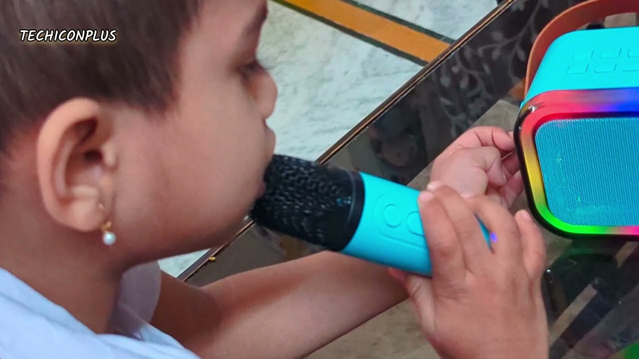 Wireless Karaoke Speaker K12 - YouTube