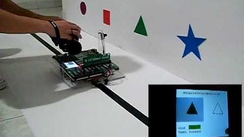 Robot seguidor detector de formas y colores basado en PIC32