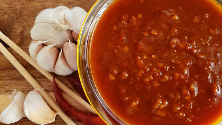 Spicy Momos Chutney - Schezwan Sauce Chilli - Dry Red Chilli Tomato Garlic Chutney - Pooja's Kitchen