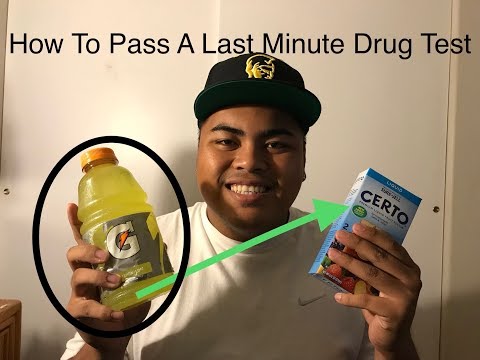 How To Pass A Drug Test Last Minute! (WORKS) “CHECK DESCRIPTION”