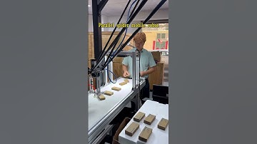 Parallel visual spider robotic arm#industrial #sixaxisrobot #collaborativerobots #palletizingrobot