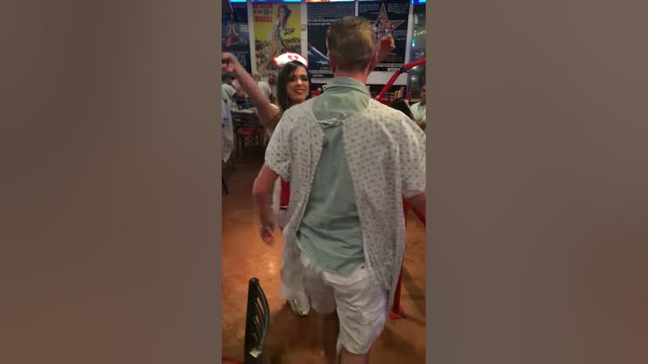 One hard public spank at the Heart Attack Grill Las Vegas (Miquelli