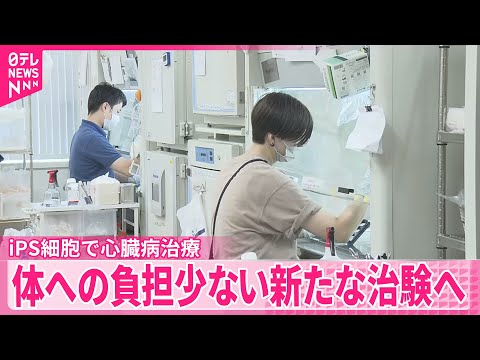 【iPS細胞で心臓病治療】体への負担少ない新たな治験へ