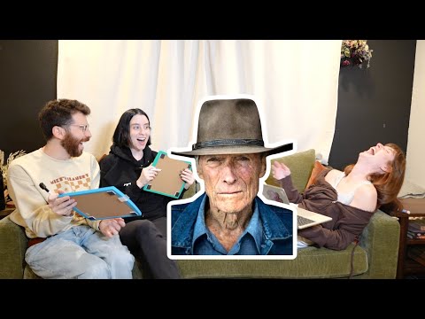 trying to guess the celebrity by their photo LOL (with mike and carly!)