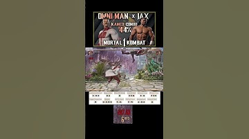 MK1 Omni Man combo 44% #mortalkombat #gaming #mk1 #mk1omniman #thtstragic