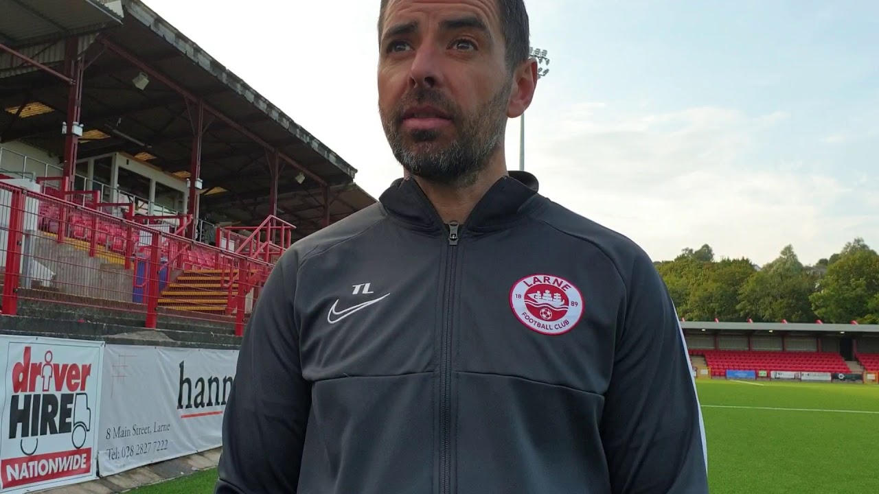 Tiernan Lynch Larne 0 Dungannon Swifts 0 | Saturday 21st September 2019 northern ireland government