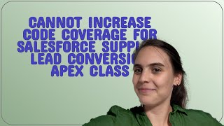 Salesforce: Cannot Increase Code Coverage for Salesforce supplied Lead Conversion Apex Class
